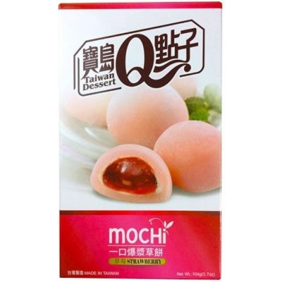 Q Brand Mochi jahoda 104 g