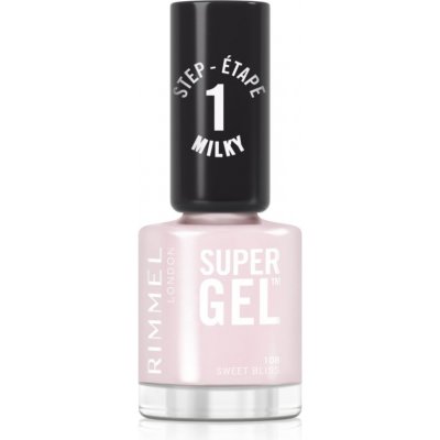 Rimmel Super Gel gelový lak na nehty bez užití UV/LED lampy odstín 108 Sweet Bliss 12 ml – Zboží Dáma