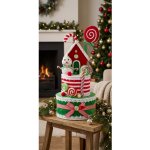 MagicHome Dekorace Vánoce Dort 27x57 cm – Hledejceny.cz