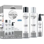 Nioxin System 3 Cleanser šampon 150 ml + System 3 Cleanser šampon 150 ml + System 3 Scalp Revitaliser kondicionér 50 ml System 3 Scalp Treatment Pro jemné a chemicky neošetřené vlasy dárková sada – Zboží Dáma