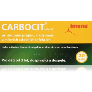 CARBOCIT POR 320MG/25MG/3MG TBL NOB 20