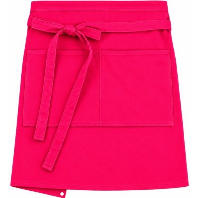 CG Workwear Gastro zástěra Roma s kapsami odolná proti pomačkání červená magenta CGW1262 – Hledejceny.cz