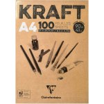 Clairefontaine Skicák Kraft 90g m2 100 listů A4 – Sleviste.cz