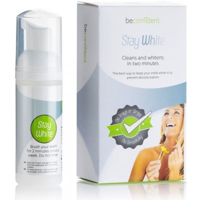 Beconfident StayWhite čisticí pěna 50 ml – Zbozi.Blesk.cz