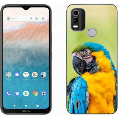 Pouzdro mmCase Gelové Nokia C21 Plus - papoušek ara 2