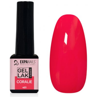 Expa nails Uv Led gel lak Coralie neon 5 ml – Hledejceny.cz