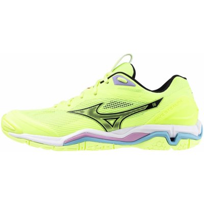 Mizuno Wave Stealth 6 Neo Lime/Black/Splish Splash – Zbozi.Blesk.cz