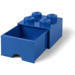 LEGO® Úložný box 4 s šuplíkem světle modrá – Hledejceny.cz