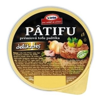 Veto Patifu Paštika tofu delikates 100 g