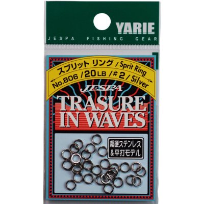 Kroužky Yarie Trasure in Waves No.806 Black #0,5 30ks – Zboží Mobilmania