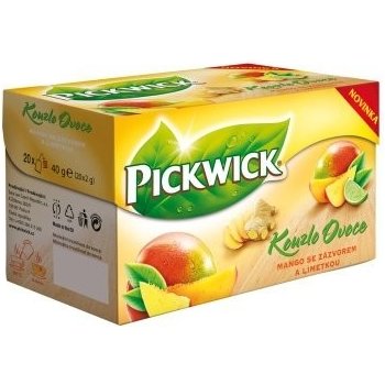 Pickwick Mango se zázvorem a limetkou ovocný čaj 20 x 2 g