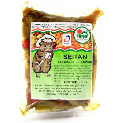Sunfood Seitan speciál se zeleninou cca 200 g – Hledejceny.cz