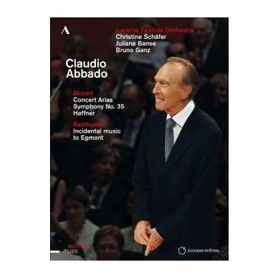 Wolfgang Amadeus Mozart - Claudio Abbado Lucerne Festival Orchestra DVD – Zboží Mobilmania