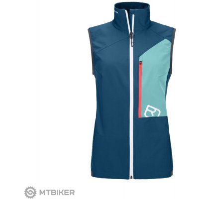 Ortovox Berrino Vest W petrol blue – Zboží Mobilmania