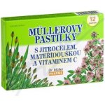 Dr. Müller Müllerovy pastilky s jitrocelem mateřídouškou 12 ks – Hledejceny.cz