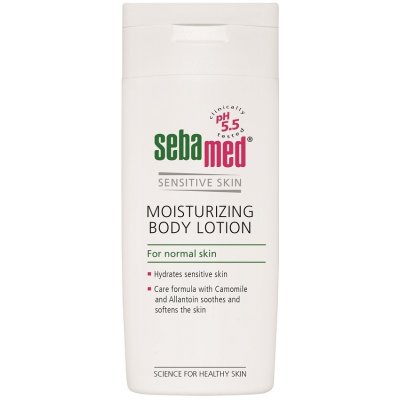 SebaMed Sensitive Skin Moisturizing dámské hydratační tělové mléko pro citlivou pokožku 200 ml – Zbozi.Blesk.cz