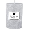 Svíčka Aromka Válec průměr 3,5 cm výška 12 cm Pánský parfém šedá