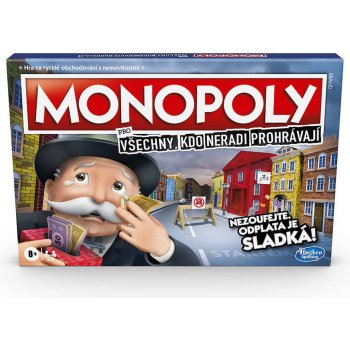 Hasbro Monopoly pro všechny kdo neradi prohrávají