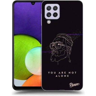 Picasee silikonové Samsung Galaxy A22 A225F 4G - You are not alone černé – Zboží Mobilmania