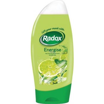 Radox Feel Refreshed Feel Energised sprchový gel Keylime & Peppermnit 250 ml