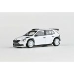 Abrex Škoda Fabia III FL Rally2 Evo 2019 Bílá Šotolinová Kola 1:43 – Sleviste.cz