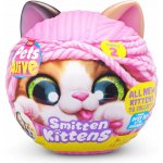 ZURU Pets Alive Smitten Kittens Série 2: Interaktivní kotě – Zboží Mobilmania