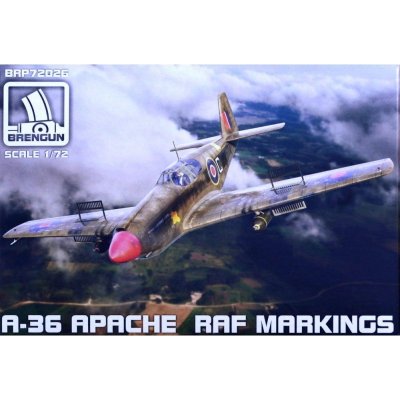 Brengun A 36 Apache UK marking BRP72026 1:72