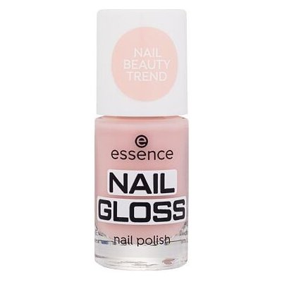 Essence Nail Gloss Nail Polish lak na nehty pro přirozený vzhled růžová 8 ml – Zboží Dáma