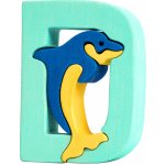 Fauna Abeceda písmenko D delfín