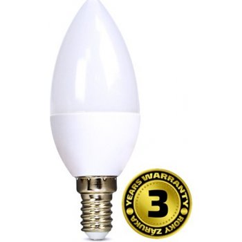 Solight LED žárovka E14 6W svíčka WZ409 Teplá bílá