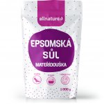 Allnature Epsomská sůl Mateřídouška 1000 g – Sleviste.cz