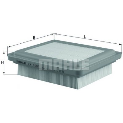 Vzduchový filtr MAHLE LX 1061 (LX1061) – Hledejceny.cz