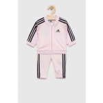 adidas dětská tepláková souprava 3S Ts Tric HM6609 růžový – Zboží Dáma