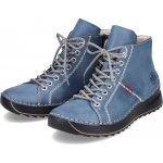 Rieker dámská kotníková obuv 71510-14 modrá – Zboží Mobilmania