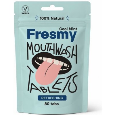 Fresmy Cool Mint ústní voda v tabletách 80 ks – Hledejceny.cz