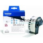 Brother DK-22214, bílá páska / černý tisk originální – Hledejceny.cz