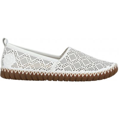 RIEKER M2851-80 bílé – Zboží Mobilmania