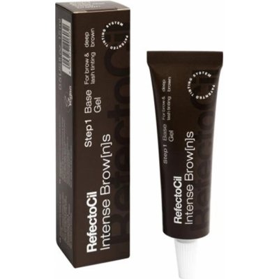 RefectoCil Gelová barva na obočí Intense Brow[n]s Base Gel Tmavě hnědá 15 ml – Zboží Dáma