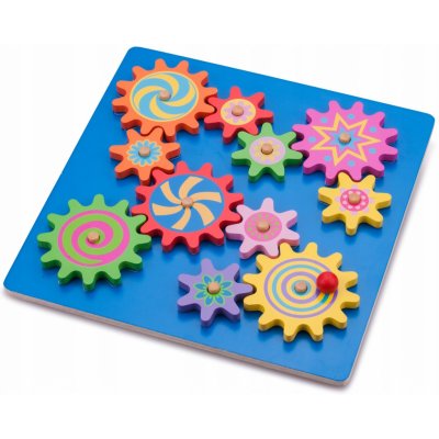 New Classic Toys štítek puzzle ozubená kola – Zboží Mobilmania