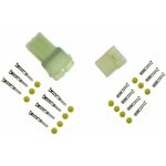 ELECTROSPORT konektor / zásuvka vodotěsná 6 pinová kompletní
