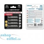 Esperanza AA 2600mAh 4ks EZA106 – Zboží Živě