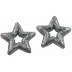 Susenerostliny Hvězda glitter 7cm stříbrná, cena za 24ks – Hledejceny.cz
