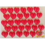 Cukrová dekorace srdíčka 30ks Fagos – Sleviste.cz