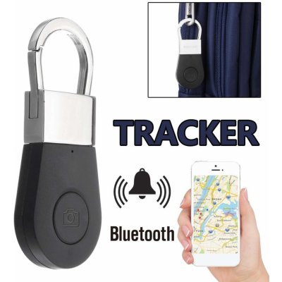 přívěsek na klíče Smart tracker bezdrátová Bluetooth vyhledávač + GPS lokace + TWOWAY alarm – Zboží Mobilmania