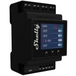 Shelly Pro 4PM spínací modul na DIN lištu 4x 16A (LAN, WiFi, Bluetooth) SHELLY-PRO-4PM – Zboží Živě