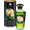 Erotická kosmetika Shunga Hřejivý masážní olej s vůní zeleného čaje 100 ml