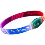 Dog Fantasy Obojek LED Svítící nabíjecí – Zboží Mobilmania