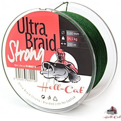 Hell-Cat šňůra Ultra Braid Strong 200m 0,60mm – Zboží Dáma