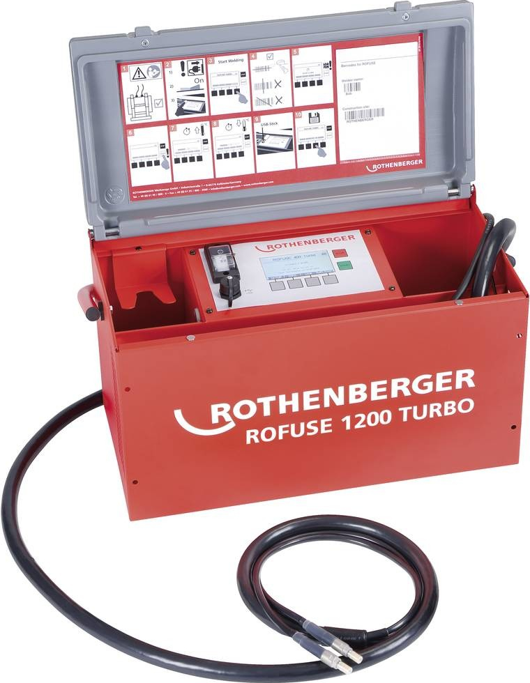 Rothenberger ROFUSE 1200 TURBO 8-48V do 1200 mm 1000001000