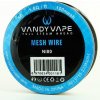 Příslušenství pro e-cigaretu Vandy Vape Odporový drát Mesh NI80 1,67m